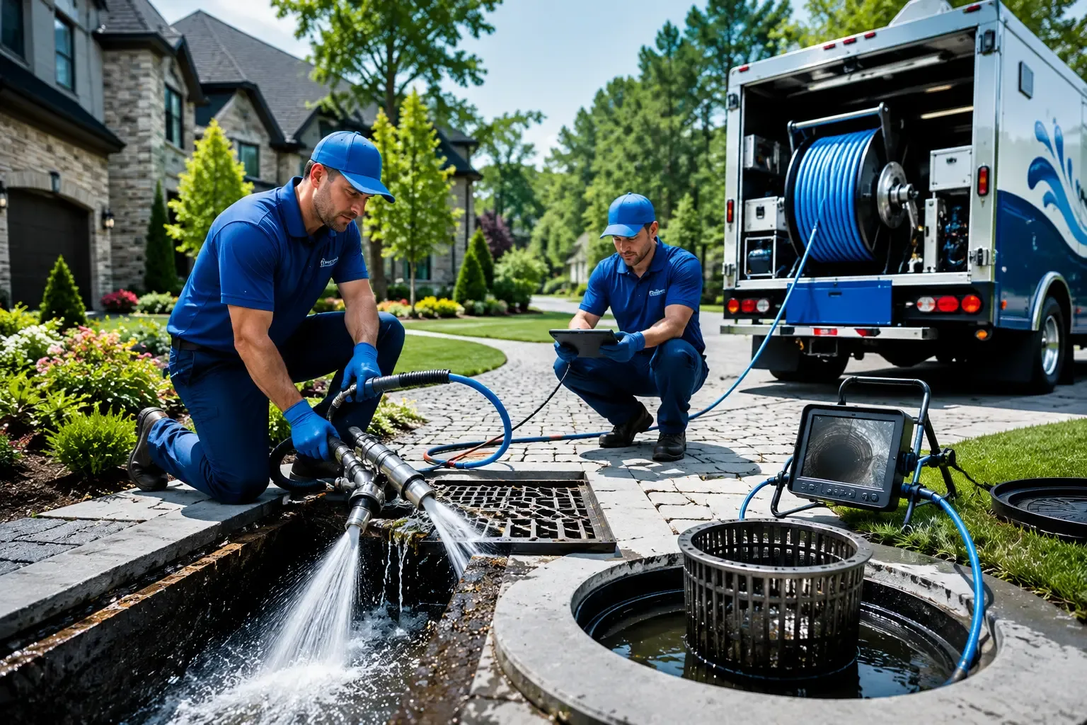Local outdoor drain cleaning professionals in Barto, PA
