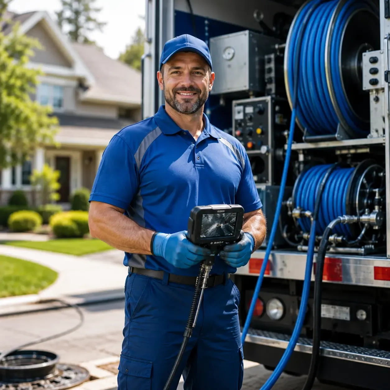 Local outdoor drain cleaning specialists in Barto, PA